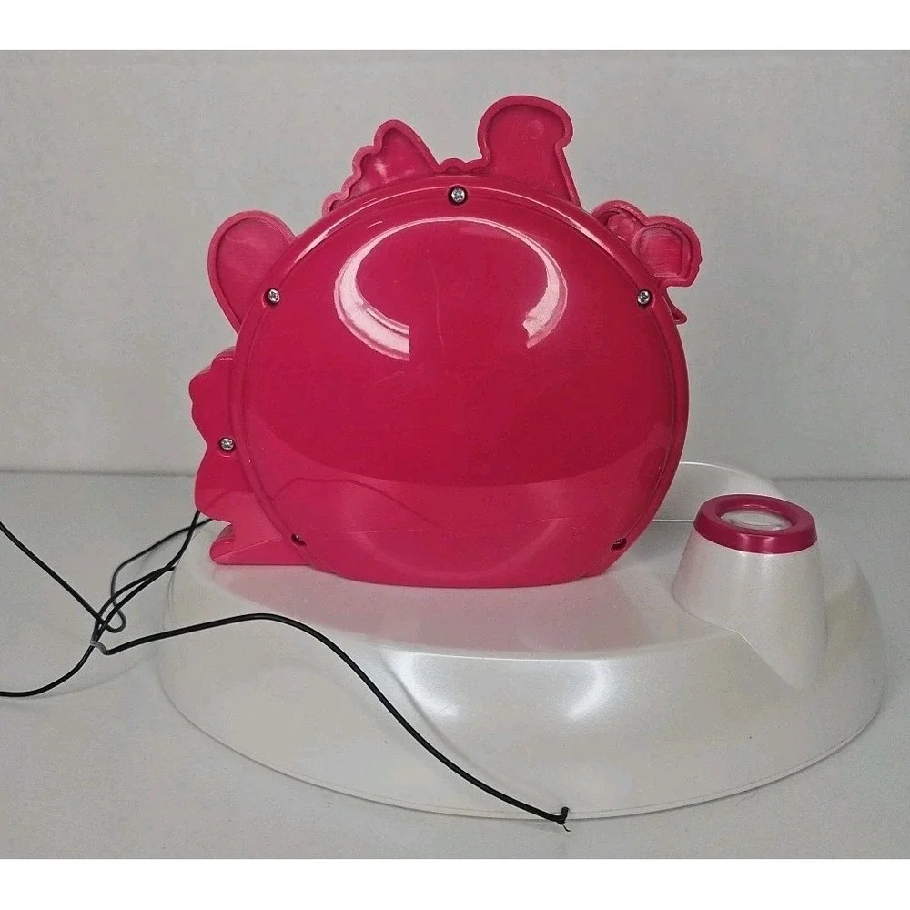 Barbie Fabulous Projection Alarm Clock Night Light Lexibook 2010 Works‎